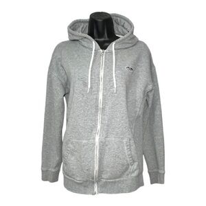 Vans Off The Wall Gray Zip-Up Hoodie